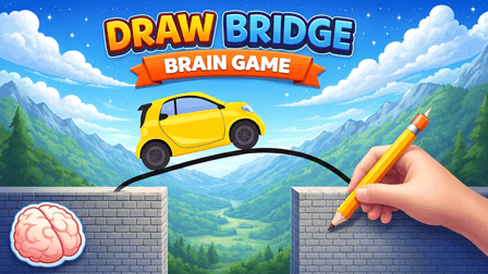 Play Draw Bridge - Brain Game - Free Online Driving Game