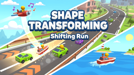 Play Shape Transforming: Shifting Run - Free Online Driving Game