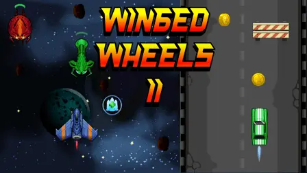 Play Winged Wheels 2 - Free Online Driving Game